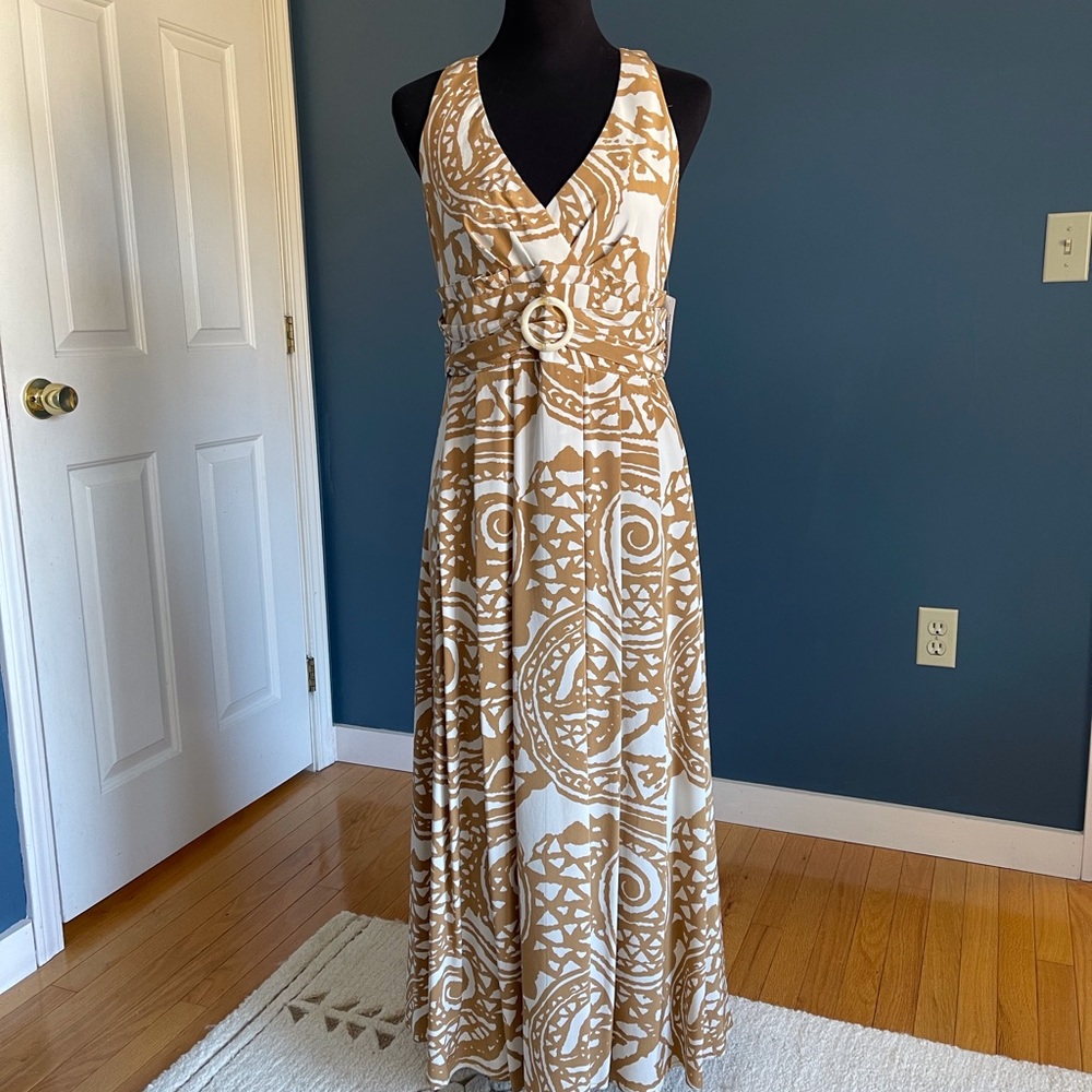 NWT Kay Unger Silk Dress